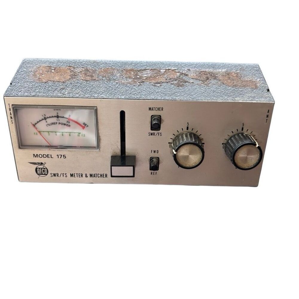 AFCO Model 175 SWR/FS Meter & Matcher